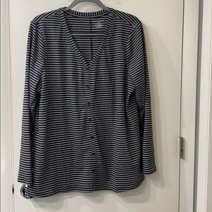 Lane Bryant v neck long sleeve